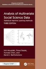 Analysis of Multivariate Social Science Data: Statistical Machine Learning Methods