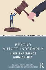 Beyond Autoethnography