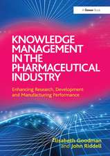 Knowledge Management in the Pharmaceutical Industry