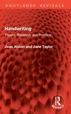 Handwriting: Theory, Research and Practice