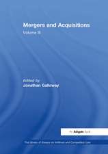 Mergers and Acquisitions