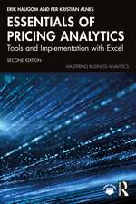 Essentials of Pricing Analytics: Tools and Implementation with Excel