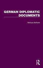 German Diplomatic Documents 1871-1914