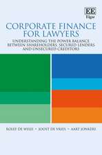 Corporate Finance for Lawyers – Understanding the Power Balance Between Shareholders, Secured Lenders and Unsecured Creditors