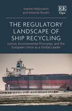 The Regulatory Landscape of Ship Recycling – Justice, Environmental Principles, and the European Union as a Global Leader