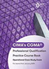 CIMA Operational E1, F1 & P1 Integrated Case Study