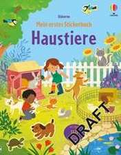 Mein erstes Stickerbuch: Haustiere