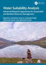 Water Suitability Analysis: Advanced Research Approaches for Sustainable and Resilient Resource Management
