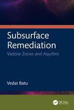 Subsurface Remediation: Vadose Zones and Aquifers