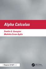 Alpha Calculus
