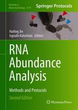 RNA Abundance Analysis: Methods and Protocols