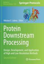 Protein Downstream Processing: Design, Development, and Application of High and Low-Resolution Methods