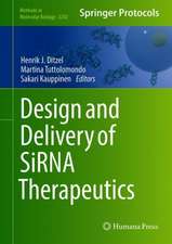 Design and Delivery of SiRNA Therapeutics