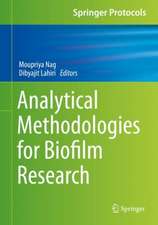 Analytical Methodologies for Biofilm Research