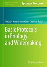 Basic Protocols in Enology and Winemaking