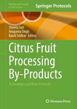 Citrus Fruit Processing By-Products