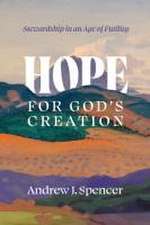 Hope for God's Creation