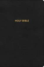 KJV Rainbow Study Bible, Black Leathertouch, Indexed