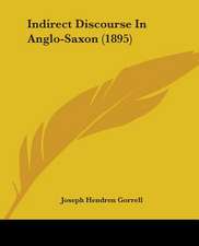 Indirect Discourse In Anglo-Saxon (1895)