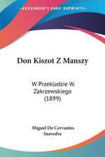 Don Kiszot Z Manszy