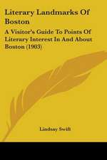 Literary Landmarks Of Boston