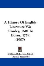 A History Of English Literature V2