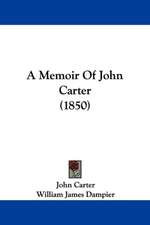 A Memoir Of John Carter (1850)