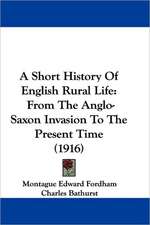 A Short History Of English Rural Life