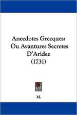 Anecdotes Grecques