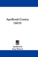 Apollonii Conica (1675)