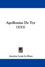 Apollonius De Tyr (1711)