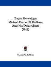 Bacon Genealogy