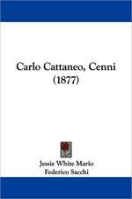 Carlo Cattaneo, Cenni (1877)