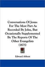 Conversations Of Jesus