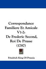 Correspondance Familiere Et Amicale V1-2