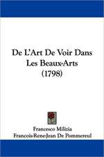 De L'Art De Voir Dans Les Beaux-Arts (1798)