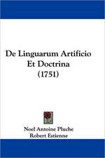 de Linguarum Artificio Et Doctrina (1751)