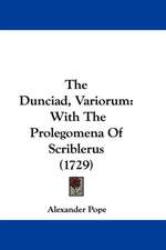 The Dunciad, Variorum