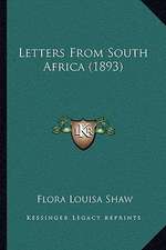 Letters From South Africa (1893)