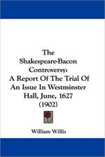 The Shakespeare-Bacon Controversy