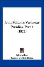 John Milton's Verlornes Paradies, Part 1 (1822)