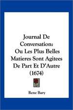 Journal De Conversation