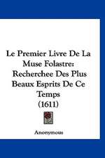 Le Premier Livre De La Muse Folastre