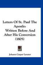 Letters Of St. Paul The Apostle