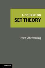 A Course on Set Theory