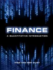 Finance: A Quantitative Introduction