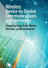 Wireless Device-to-Device Communications and Networks