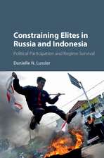 Constraining Elites in Russia and Indonesia: Political Participation and Regime Survival