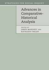 Advances in Comparative-Historical Analysis
