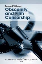 Obscenity and Film Censorship